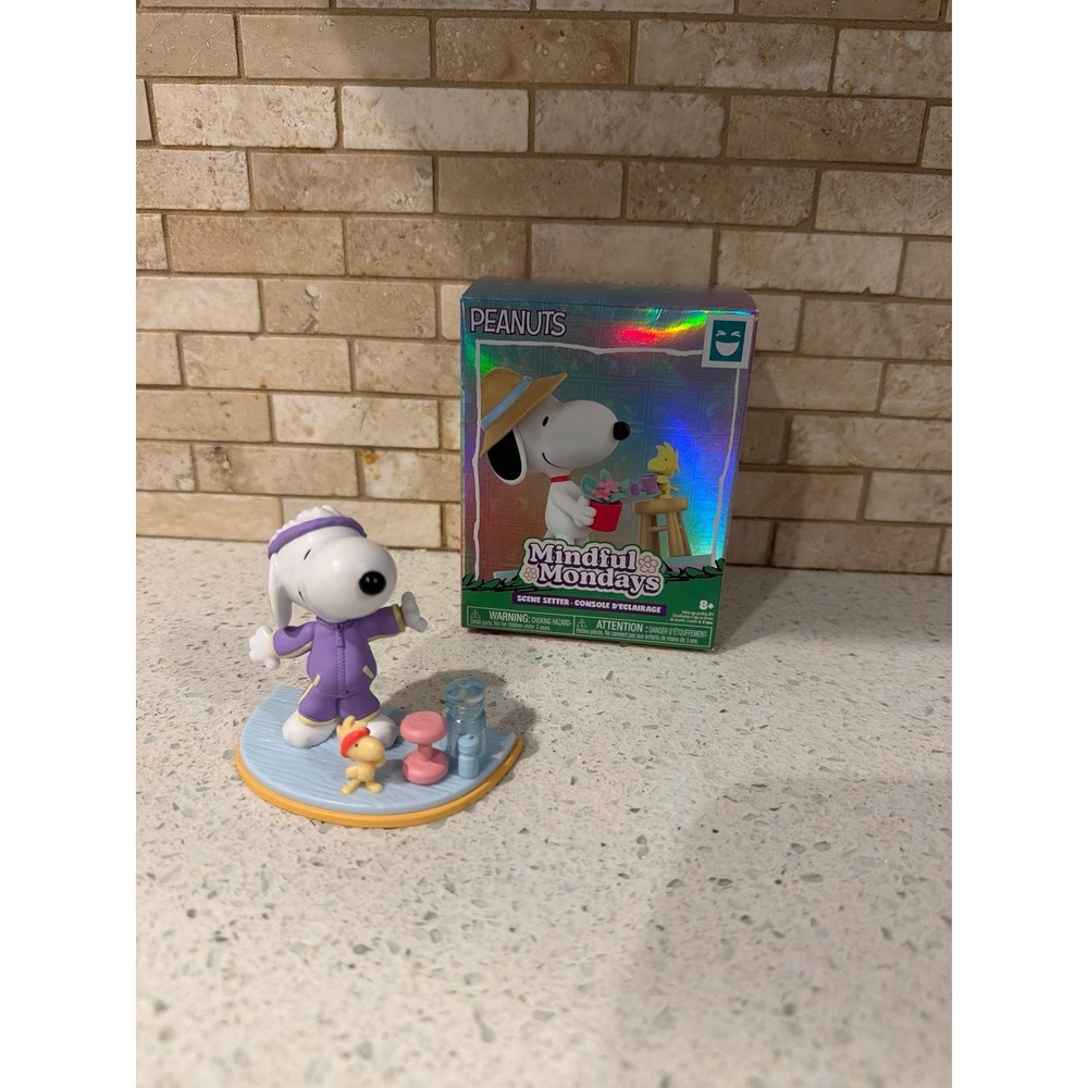 HAPPY HAUL Peanuts Mindful Mondays Blind Box Collectible Figures, bundle - Picture 5 of 6